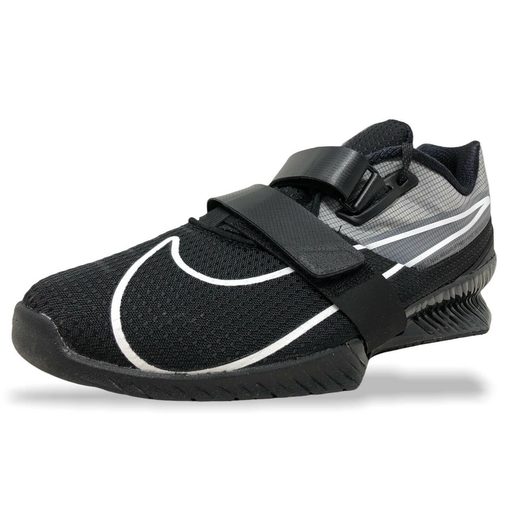 Nike Romaleos 4 Mens Womens Weightlifting Shoes Black/White CD3463 010 (NEW)